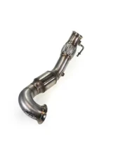 MAPerformance Catted Resonated Downpipe Polished Volkswagen Golf TSI/GTI Mk7/Mk7.5 2015-2021                                     - MAP VWMK7-DPC-RES - Image 5