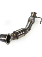 MAPerformance Catted Resonated Downpipe Polished Volkswagen Golf TSI/GTI Mk7/Mk7.5 2015-2021                                     - MAP VWMK7-DPC-RES - Image 7
