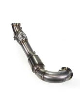 MAPerformance Catted Resonated Downpipe Polished Volkswagen Golf TSI/GTI Mk7/Mk7.5 2015-2021                                     - MAP VWMK7-DPC-RES - Image 8