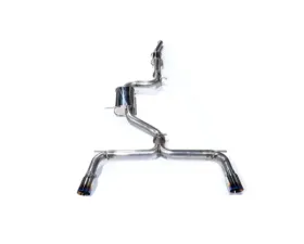 MAPerformance Catback Exhaust MAPerformance Downpipe Blue Flame Tips Volkswagen MK7 GTI 2018-2021