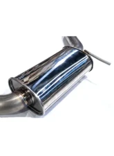 MAPerformance Catback Exhaust OEM/Stock Downpipe Blue Flame Tips Volkswagen MK7 GTI 2018-2021                                     - MAP VWMK7-GTI-CBE-OEM-18+-BF - Image 5