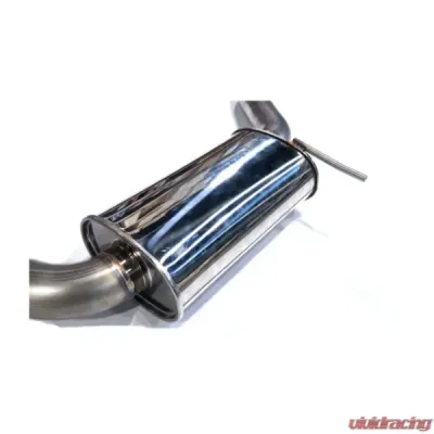 MAPerformance Catback Exhaust OEM/Stock Downpipe Blue Flame Tips Volkswagen MK7 GTI 2018-2021 - MAP VWMK7-GTI-CBE-OEM-18+-BF