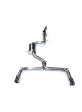 MAPerformance Catback Exhaust OEM/Stock Downpipe Polished Tips Volkswagen MK7 GTI 2018-2021                                     - MAP VWMK7-GTI-CBE-OEM-18+-POL - Image 5