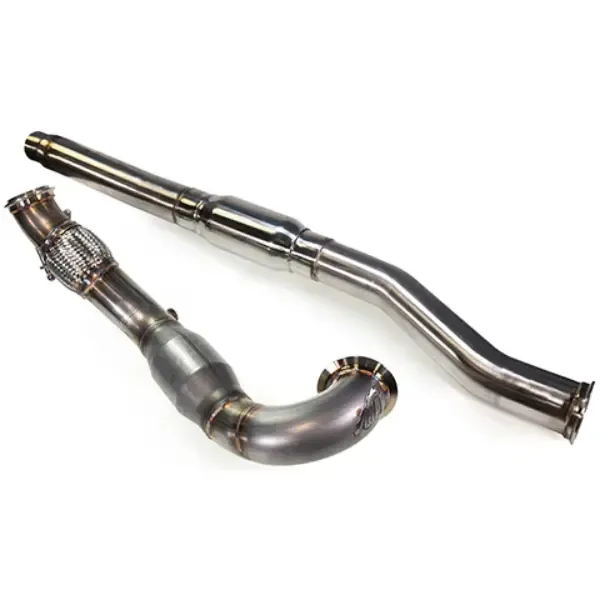 MAPerformance Catted Resonated Downpipe Volkswagen Golf R MK7/MK7.5 | Audi S3 8V 2015-2020 - MAP VWMK7R-DPC-RES