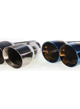 MAPerformance Catback Exhaust System  w/ Mufflers Aftermarket Downpipe Standard SS Tips Subaru WRX | STI 2015-2021                                     - MAP WRX-4G-CB-REV2-P - Image 3