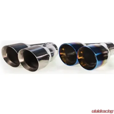 MAPerformance Catback Exhaust System  w/ Mufflers Aftermarket Downpipe Standard SS Tips Subaru WRX | STI 2015-2021 - MAP WRX-4G-CB-REV2-P
