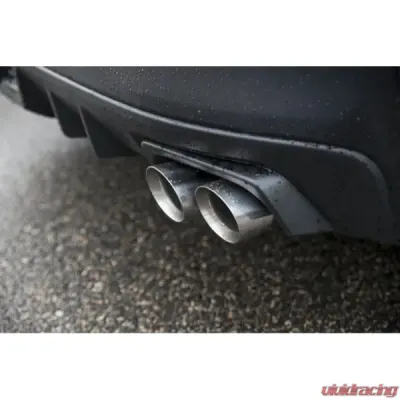 MAPerformance Catback Exhaust System  w/ Mufflers Aftermarket Downpipe Standard SS Tips Subaru WRX | STI 2015-2021 - MAP WRX-4G-CB-REV2-P