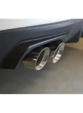 MAPerformance Catback Exhaust System  w/ Mufflers Aftermarket Downpipe Standard SS Tips Subaru WRX | STI 2015-2021                                     - MAP WRX-4G-CB-REV2-P - Image 7