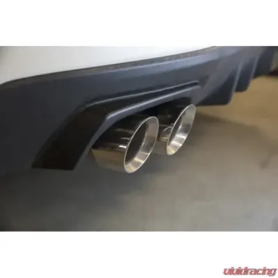 MAPerformance Catback Exhaust System  w/ Mufflers Aftermarket Downpipe Standard SS Tips Subaru WRX | STI 2015-2021 - MAP WRX-4G-CB-REV2-P