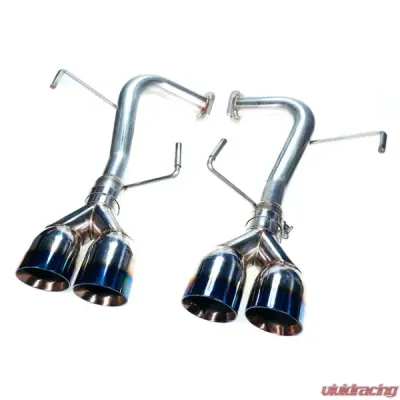 MAPerformance Axle-Back Exhaust Non-Resonated Polished SS Tips Subaru WRX | STI 2015-2021 - MAP WRX-4G-RMD-SCB-REV2-P