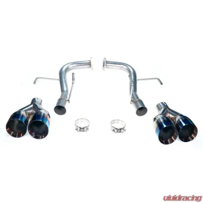 MAPerformance Axle-Back Exhaust Non-Resonated Polished SS Tips Subaru WRX | STI 2015-2021 - MAP WRX-4G-RMD-SCB-REV2-P