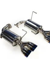 MAPerformance Axle-Back Exhaust Non-Resonated Polished SS Tips Subaru WRX | STI 2015-2021                                     - MAP WRX-4G-RMD-SCB-REV2-P - Image 4