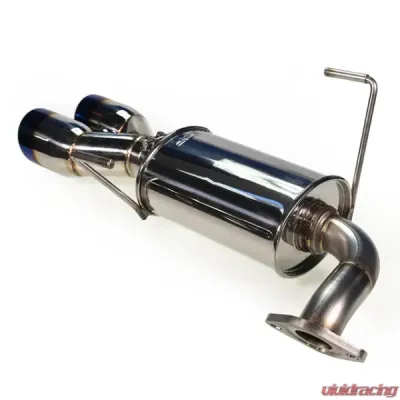 MAPerformance Axle-Back Exhaust Non-Resonated Polished SS Tips Subaru WRX | STI 2015-2021 - MAP WRX-4G-RMD-SCB-REV2-P