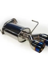 MAPerformance Axle-Back Exhaust Non-Resonated Polished SS Tips Subaru WRX | STI 2015-2021                                     - MAP WRX-4G-RMD-SCB-REV2-P - Image 6
