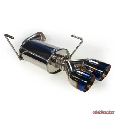 MAPerformance Axle-Back Exhaust Non-Resonated Polished SS Tips Subaru WRX | STI 2015-2021 - MAP WRX-4G-RMD-SCB-REV2-P