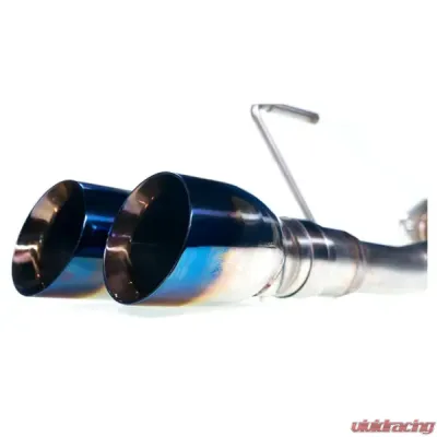 MAPerformance Axle-Back Exhaust Non-Resonated Polished SS Tips Subaru WRX | STI 2015-2021 - MAP WRX-4G-RMD-SCB-REV2-P