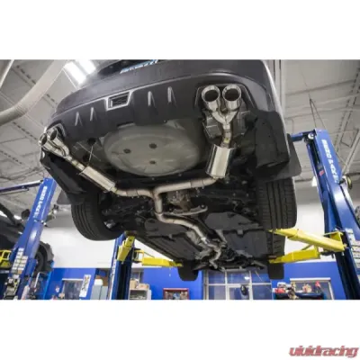 MAPerformance MT Performance Package Stage 2 Upgrade Kit Muffler Delete-Standard SS Tips Raw Stainless Air Intake Subaru WRX 2015-2020 - MAP WRX-4G-S2-DPC-3-CB-NM