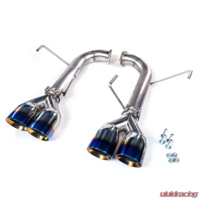 MAPerformance Axleback Exhaust Blue Flame Tips Subaru WRX 2022+ - MAP WRX-5G-RMD-BF
