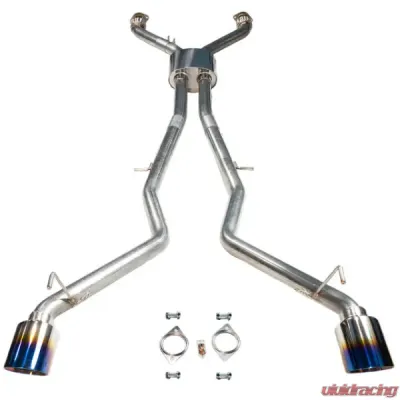 MAPerformance Cat-Back Exhaust System Burnt Blue Tips Nissan Z 2023+ - MAP Z-CBE-BF