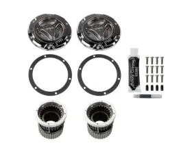 World American Warn Chrome Hub Set 35-Spline 2005-2016