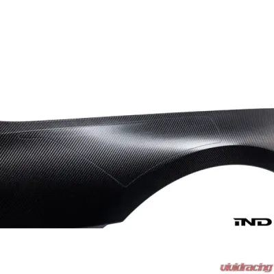 Alpha-N Carbon Front Fender Set V2 w/ Blades BMW G87 M2 2023-2025 - AN-0523