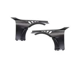 Alpha-N Carbon Vented Front Fender Set V4 w/ Blades BMW G87 M2
