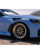 Alpha-N Carbon Vented Front Fender Set V4 w/ Blades BMW G87 M2                                     - AN-0525 - Image 2