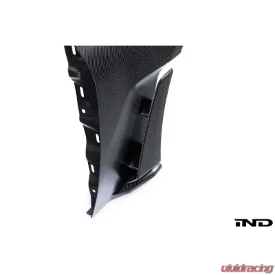Alpha-N Carbon Vented Front Fender Set V4 w/ Blades BMW G87 M2 - AN-0525