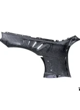 Alpha-N Carbon Vented Front Fender Set V4 w/ Blades BMW G87 M2                                     - AN-0525 - Image 8