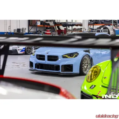 Alpha-N Carbon Adjustable Front Lip BMW G87 M2 2023-2025 - AN-0530