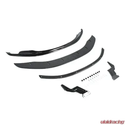 Alpha-N GTS Front Lip FRP Matte BMW E9X M3 2008-2014 - AN-0645