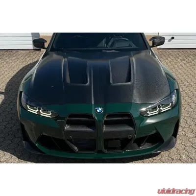 Alpha-N Carbon Front Corner Splitter Set BMW G8X M3 | M4 2021-2025 - AN-0648