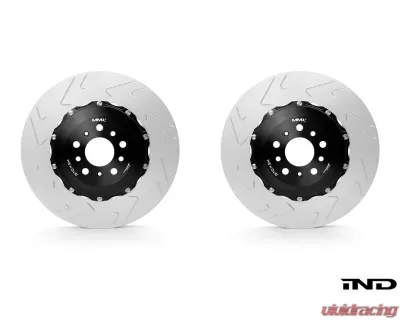 MMX Performance 2-Piece Floating Rotor Set Rear 370x24mm BMW F8X M2 | M3 | M4 2015-2020 - MMR30-1002R