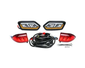 Nivel Club Car Tempo - GTW LED Head Light and Taillight Kit