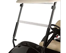 Nivel Clear Folding Windshield for Club Car Precedent/Onward/Tempo, Model 10016