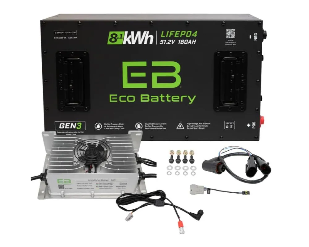 Nivel Eco Lithium 51.2V 160Ah GEN3 Battery Bundle Gorilla 2024-2025 - B-3575-G3