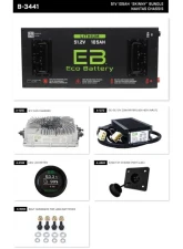 Nivel Eco Battery Skinny Bundle Navitas Chassis 51v 105ah                                     - B-3441 - Image 6