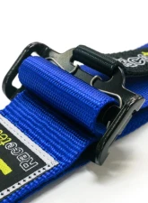 RaceTech  USA Harness Pro International 6 PT 2"/2"/2" FHR Only MIAMI BLUE (Pull up adjusters on laps) SWAP                                     - RTPRINT-9 - Image 2