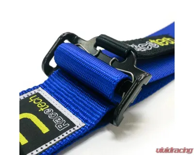 RaceTech  USA Harness Pro International 6 PT 2"/2"/2" FHR Only MIAMI BLUE (Pull up adjusters on laps) SWAP - RTPRINT-9