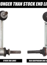 RSO Suspension 0-3" Lift Front Sway Bar End Links Toyota 4Runner | FJ Cruiser 2003-2024                                     - 150307-435200 - Image 5