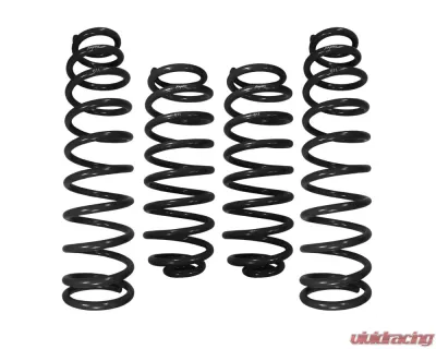 RSO Suspension 4" Lift Black Front & Rear Coil Springs Jeep Wrangler 2007-2018 - 170107-404700