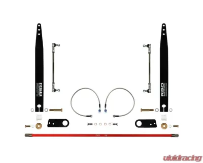 RSO Suspension 0-6" Lift Rear Sway Bar Kit w/ Adjustable End Links Jeep Wrangler 2007-2018 - 170107-405500