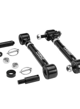 RSO Suspension 2.5-6" Lift Black Front Quick Disconnect Sway Bar End Links Jeep Wrangler 2007-2018                                     - 170107-445600 - Image 5