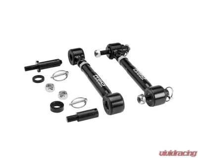 RSO Suspension 2.5-6" Lift Black Front Quick Disconnect Sway Bar End Links Jeep Wrangler 2007-2018 - 170107-445600