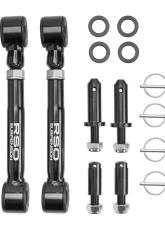 RSO Suspension 2.5-6" Lift Black Front Quick Disconnect Sway Bar End Links Jeep Wrangler 2007-2018                                     - 170107-445600 - Image 2