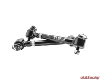 RSO Suspension 2.5-6" Lift Black Front Quick Disconnect Sway Bar End Links Jeep Wrangler 2007-2018 - 170107-445600