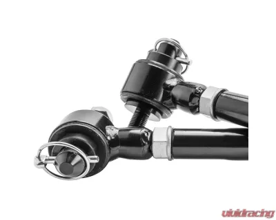 RSO Suspension 2.5-6" Lift Black Front Quick Disconnect Sway Bar End Links Jeep Wrangler 2007-2018 - 170107-445600