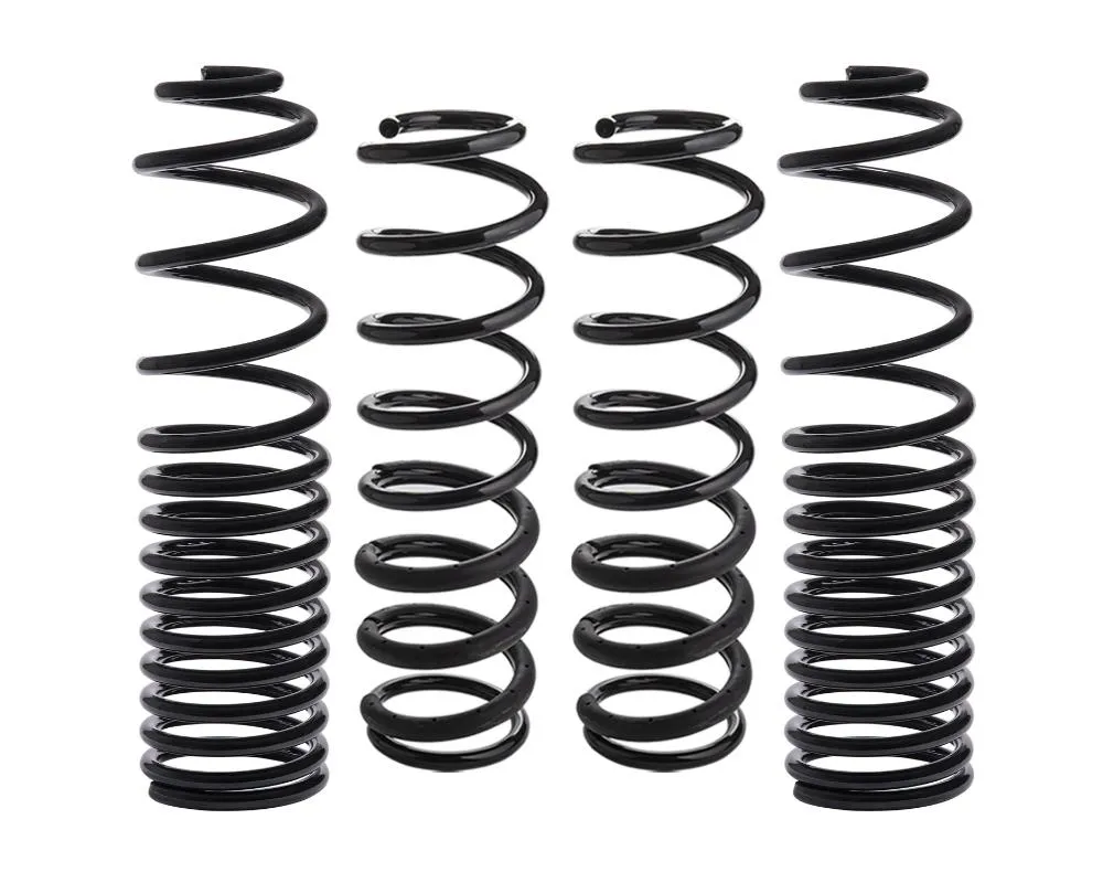 RSO Suspension 4" Lift Black Front & Rear Coil Springs Jeep Gladiator 2020-2025 - 170118-461500