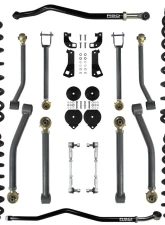 RSO Suspension 4" Stage 1.0 Lift Kit Jeep Wrangler 2007-2018                                     - KJK4010 - Image 7