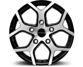 ROMAC Cobra Wheel 18x7.5 5x120 45mm Black | Polish